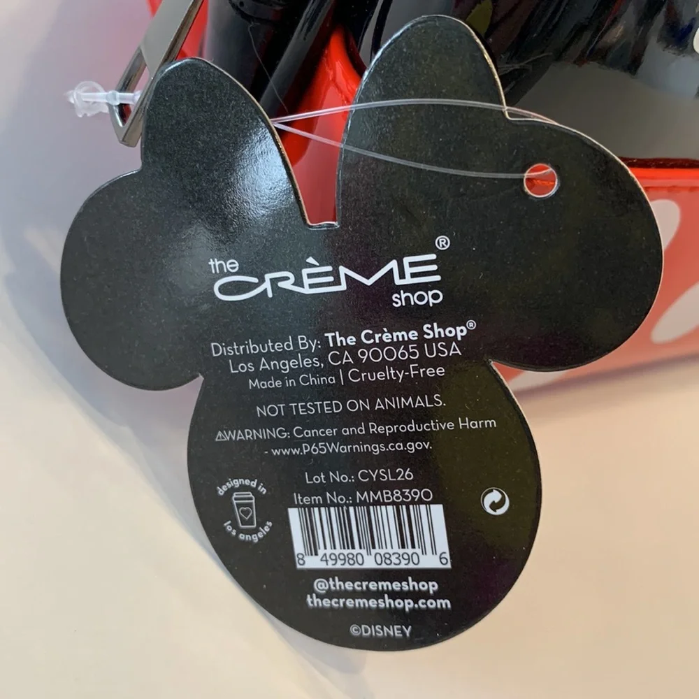 The Crème Shop Disney Minnie Mouse Dome LIMITED EDITION Makeup Pouch